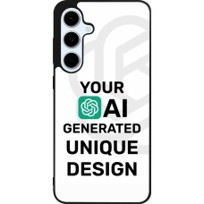 Samsung Galaxy S24 FE Case Hülle - Silikon schwarz AI generated