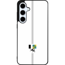 Samsung Galaxy S24 FE Case Hülle - Silikon schwarz Kanton GR weiss