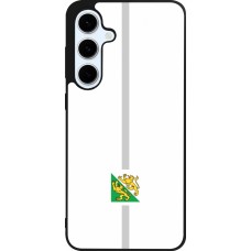 Samsung Galaxy S24 FE Case Hülle - Silikon schwarz Kanton TG weiss