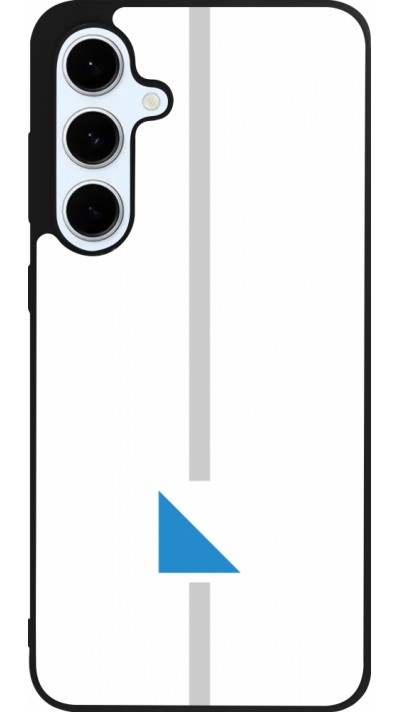 Samsung Galaxy S24 FE Case Hülle - Silikon schwarz Kanton ZH weiss