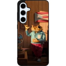 Samsung Galaxy S24 FE Case Hülle - Silikon schwarz Dancing frog DTMF