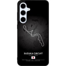 Coque Samsung Galaxy S24 FE - Silicone rigide noir F1 Track 2025 Japan