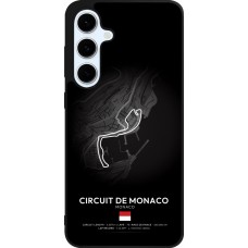 Coque Samsung Galaxy S24 FE - Silicone rigide noir F1 Track 2025 Monaco
