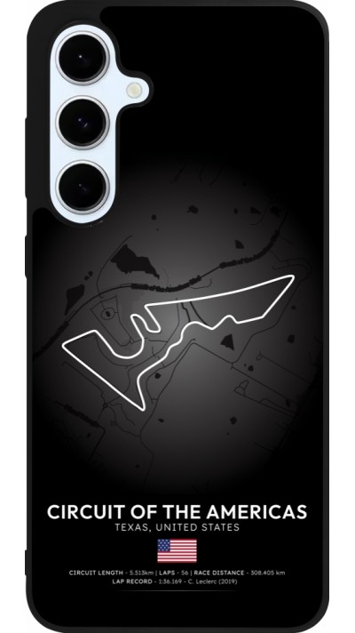 Coque Samsung Galaxy S24 FE - Silicone rigide noir F1 Track 2025 United States