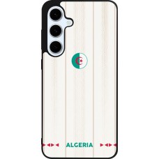 Coque Samsung Galaxy S24 FE - Silicone rigide noir Maillot de football Algérie 2026 personnalisable