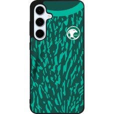 Samsung Galaxy S24 FE Case Hülle - Silikon schwarz Saudi-Arabien 2022 personalisierbares Fussballtrikot