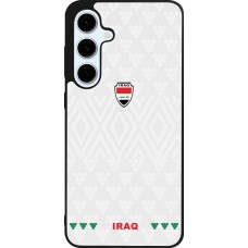 Coque Samsung Galaxy S24 FE - Silicone rigide noir Maillot de football Irak 2026 personnalisable