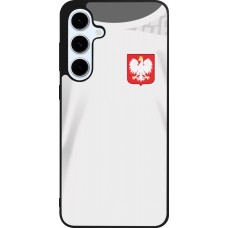 Samsung Galaxy S24 FE Case Hülle - Silikon schwarz Polen 2022 personalisierbares Fussballtrikot