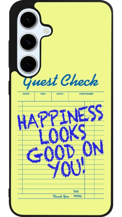 Coque Samsung Galaxy S24 FE - Silicone rigide noir Guest check 2026