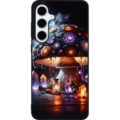 Samsung Galaxy S24 FE Case Hülle - Silikon schwarz Halloween Zaubertrank Magie