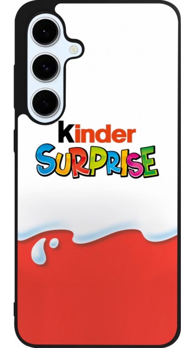 Samsung Galaxy S24 FE Case Hülle - Silikon schwarz Kinder Surprise