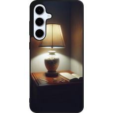 Coque Samsung Galaxy S24 FE - Silicone rigide noir Midnight Glow