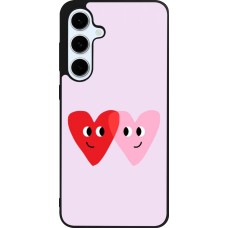 Samsung Galaxy S24 FE Case Hülle - Silikon schwarz Saint Valentines Day 26 Heart