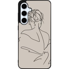 Coque Samsung Galaxy S24 FE - Silicone rigide noir Salnikova 05