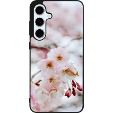 Samsung Galaxy S24 FE Case Hülle - Silikon schwarz Cherry tree 2026