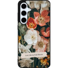 Samsung Galaxy S24 FE Case Hülle - Silikon schwarz Full Bloom 2026