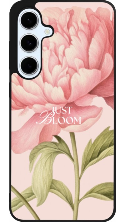 Samsung Galaxy S24 FE Case Hülle - Silikon schwarz Just Bloom Spring 2026