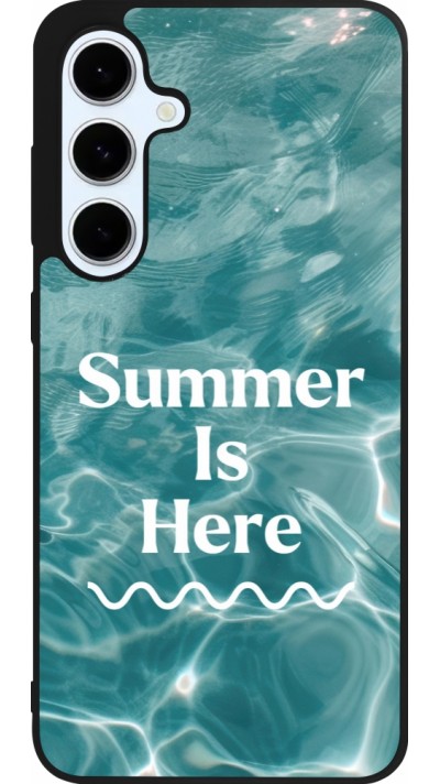 Coque Samsung Galaxy S24 FE - Silicone rigide noir Summer 2025 Summer is here