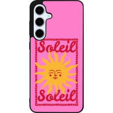 Coque Samsung Galaxy S24 FE - Silicone rigide noir Sun sun 2026