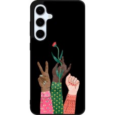 Coque Samsung Galaxy S24 FE - Silicone rigide noir Womens day 2026 2