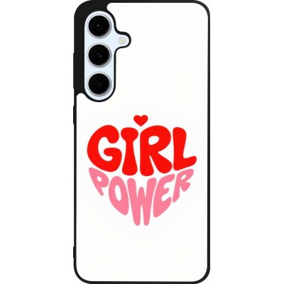 Coque Samsung Galaxy S24 FE - Silicone rigide noir Womens day 2026 6