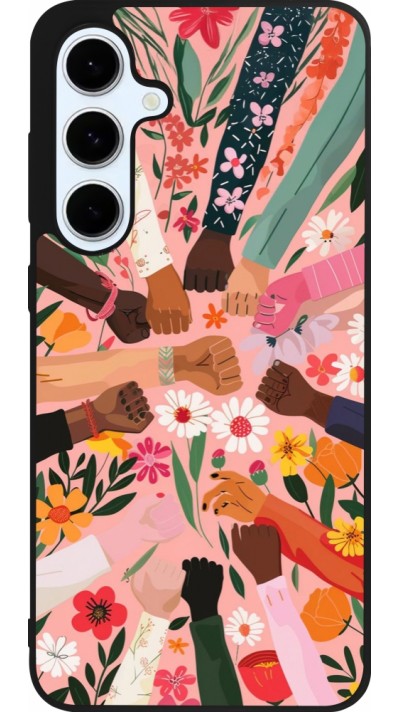 Samsung Galaxy S24 FE Case Hülle - Silikon schwarz Womens day 2026 8
