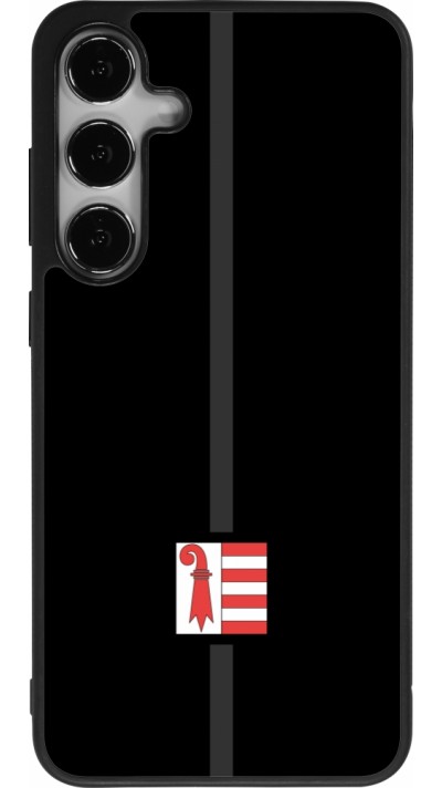 Samsung Galaxy S24+ Case Hülle - Silikon schwarz Kanton JU schwarz