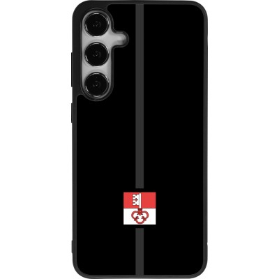 Coque Samsung Galaxy S24+ - Silicone rigide noir Canton OW noir
