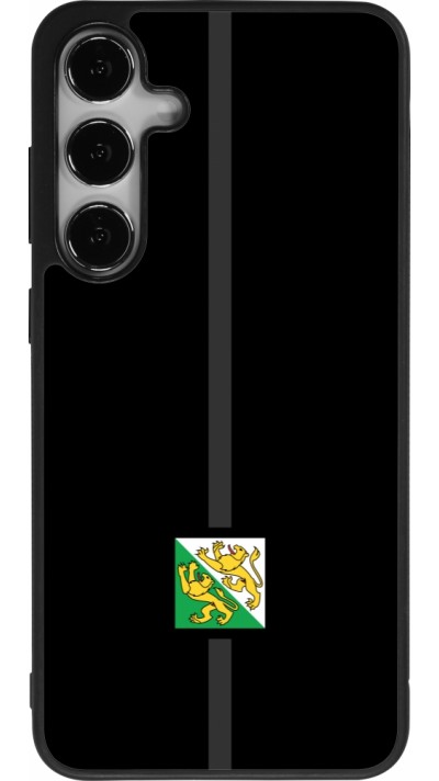 Samsung Galaxy S24+ Case Hülle - Silikon schwarz Kanton TG schwarz