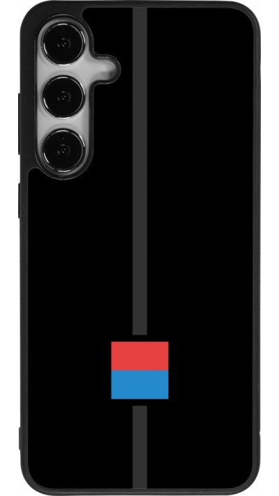 Samsung Galaxy S24+ Case Hülle - Silikon schwarz Kanton TI schwarz