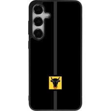 Coque Samsung Galaxy S24+ - Silicone rigide noir Canton UR noir