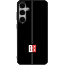 Coque Samsung Galaxy S24+ - Silicone rigide noir Canton VS noir