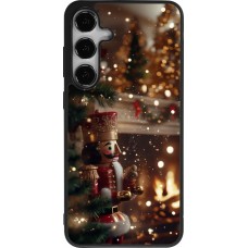 Coque Samsung Galaxy S24+ - Silicone rigide noir Christmas 25 Xmas Nutcracker