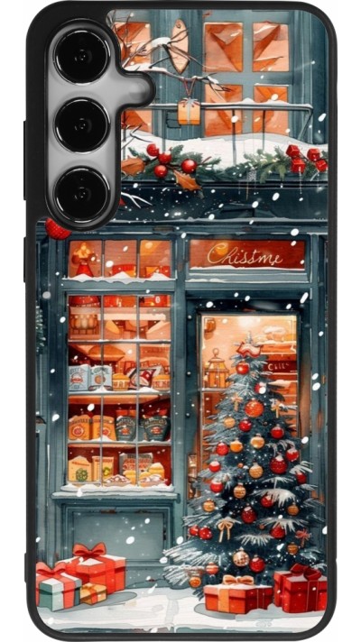 Coque Samsung Galaxy S24+ - Silicone rigide noir Christmas 25 Xmas Shop