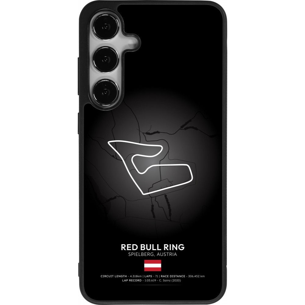Coque Samsung Galaxy S24+ - Silicone rigide noir F1 Track 2025 Austria