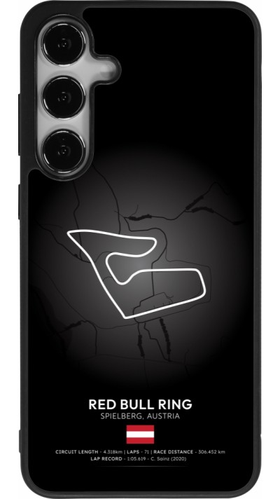 Coque Samsung Galaxy S24+ - Silicone rigide noir F1 Track 2025 Austria