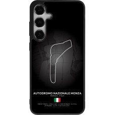 Coque Samsung Galaxy S24+ - Silicone rigide noir F1 Track 2025 Italy