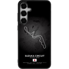 Coque Samsung Galaxy S24+ - Silicone rigide noir F1 Track 2025 Japan