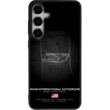 Coque Samsung Galaxy S24+ - Silicone rigide noir F1 Track 2025 Miami