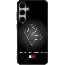 Coque Samsung Galaxy S24+ - Silicone rigide noir F1 Track 2025 Qatar
