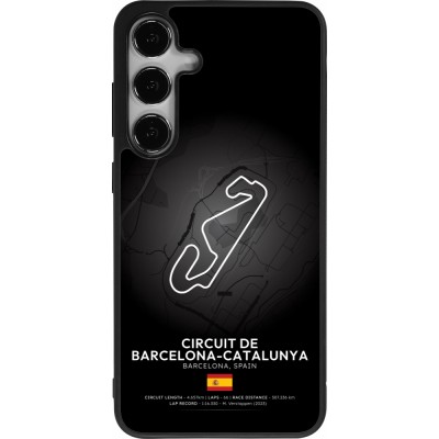 Coque Samsung Galaxy S24+ - Silicone rigide noir F1 Track 2025 Spain