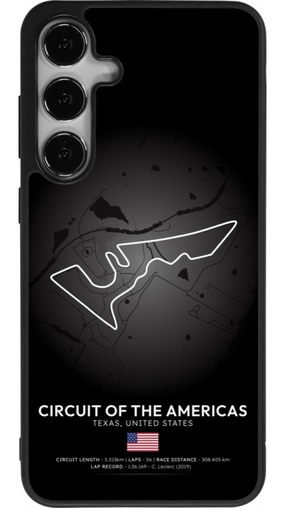 Coque Samsung Galaxy S24+ - Silicone rigide noir F1 Track 2025 United States