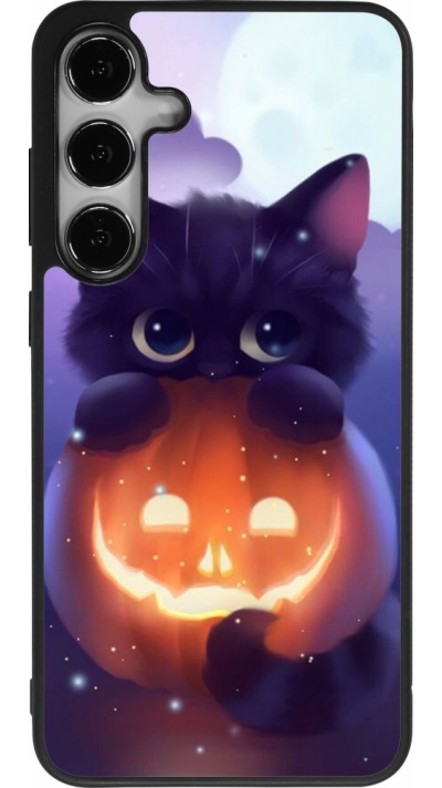Samsung Galaxy S24+ Case Hülle - Silikon schwarz Halloween 17 15