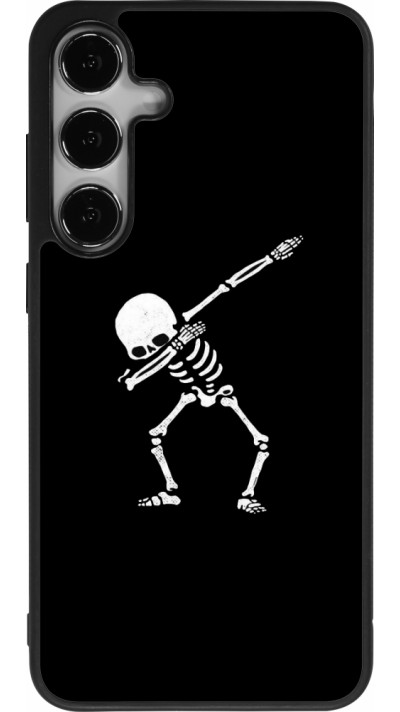 Coque Samsung Galaxy S24+ - Silicone rigide noir Halloween 19 09