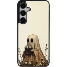 Samsung Galaxy S24+ Case Hülle - Silikon schwarz Halloween 2025 Ghost gardener