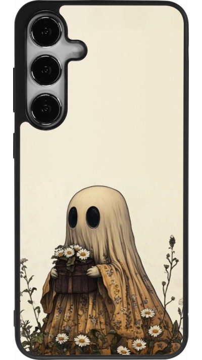 Samsung Galaxy S24+ Case Hülle - Silikon schwarz Halloween 2025 Ghost gardener