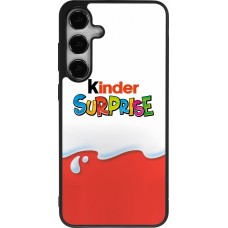 Coque Samsung Galaxy S24+ - Silicone rigide noir Kinder Surprise