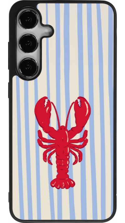 Coque Samsung Galaxy S24+ - Silicone rigide noir Red lobster 2026