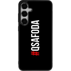 Coque Samsung Galaxy S24+ - Silicone rigide noir Qsafoda 1