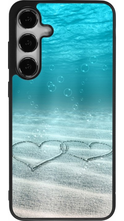 Samsung Galaxy S24+ Case Hülle - Silikon schwarz Summer 18 19